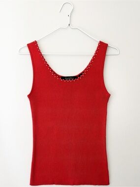 VTG Y2K Beaded Tank